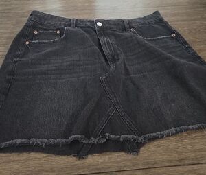 American Eagle Outfitters Black Denim Skirt